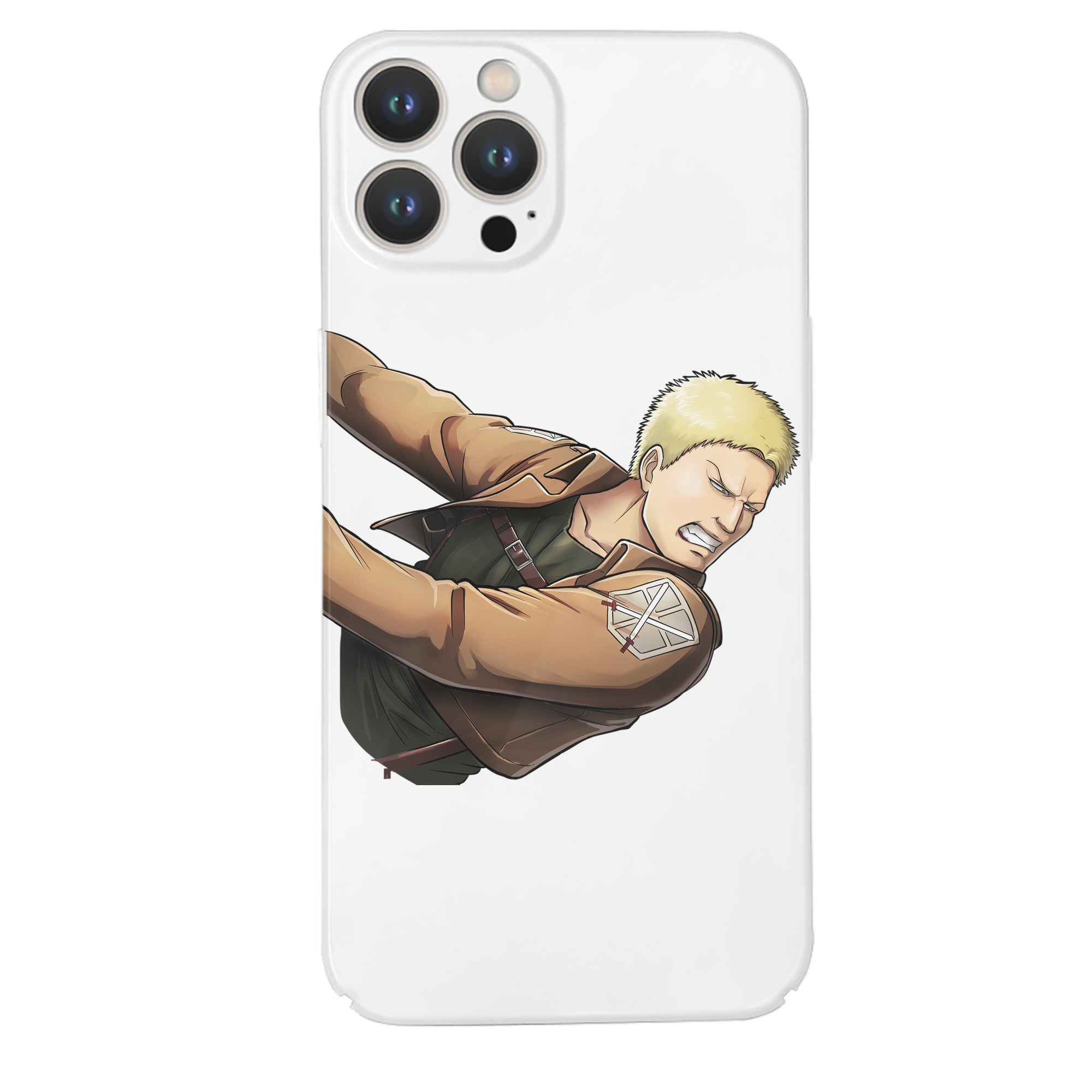 （画像用） 進撃の巨人 ライナー・ブラウン Attack on Titan Reiner Braun 【iPhone 14シリーズ対応】ハードケース